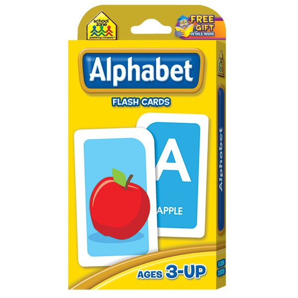 School Zone Publishing Alphabet Flash Cards Wayfair 